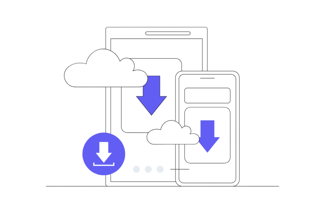 Download instantly icon